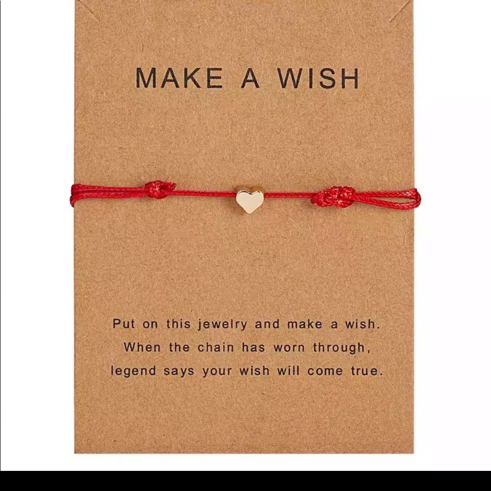 Heart Charm Magic Bracelets Make a Wish